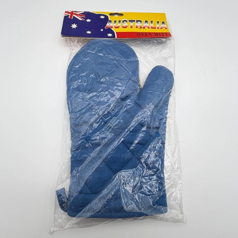 Australia Oven Mitt Map Koala Kangaroo Dolphin Souvenir Kitchen Cooking Gift New
